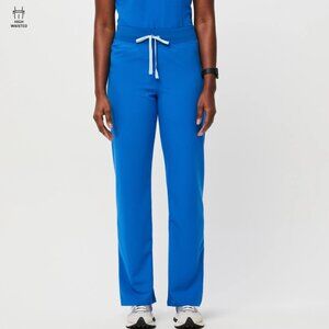 Figs Technical Collection Royal Blue High Waisted Livingston Basic Scrub Pant XL